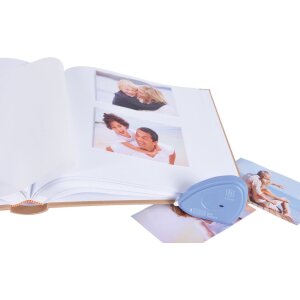 Henzo Jumbo Album photo Chapter vert 30x30 cm 100 pages blanches