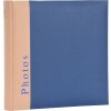 Henzo Jumbo Album photo Chapter bleu 30x30 cm 100 pages blanches