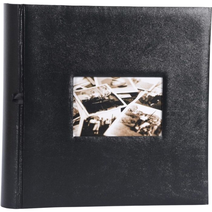 Henzo Jumbo album photo édition noir 30x30 cm 100 pages blanches