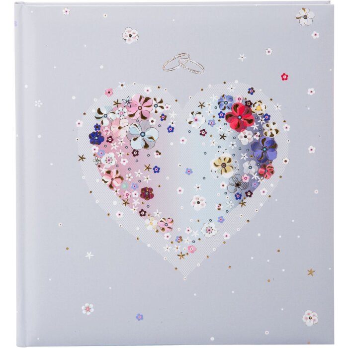 Goldbuch journal de mariage Hearts of Flowers 23x25 cm 44 pages