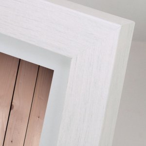 Cadre en bois ZEP Nelson 30x30 cm blanc