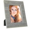 Cadre photo en bois Lena 13x18 cm gris