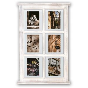 ZEP Galerie photo Hampton blanc 6 photos 10x15 cm (43x68 cm)