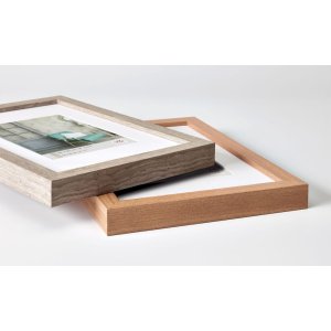 Walther cadre en bois Stockholm gris 60x80 cm