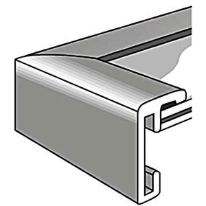 Cadre alu Nielsen Classic structure noix 13x18 cm