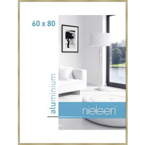 Cadre alu Nielsen Classic or mat 60x80 cm