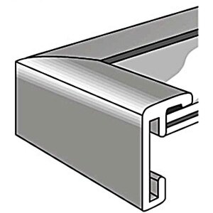 Cadre alu Nielsen Classic platine 60x80 cm