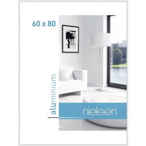 Cadre alu Nielsen Classic blanc 60x80 cm