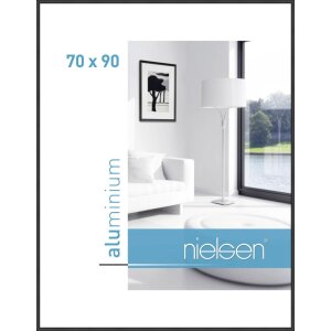 Cadre alu Nielsen Classic noir mat 70x90 cm