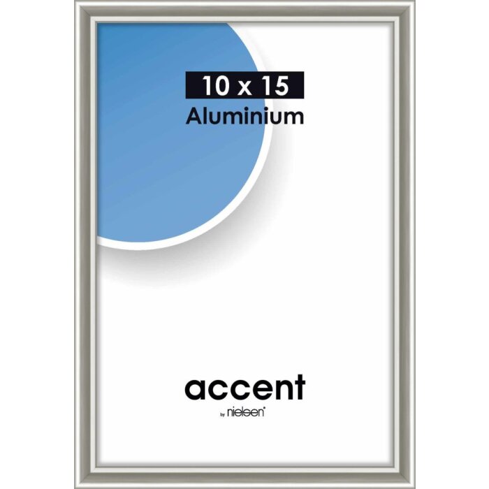 Accent cadre photo aluminium Accent, 10x15 cm, Pearl Mercury