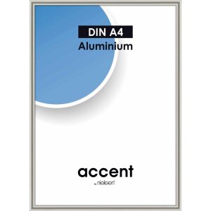 Accent cadre photo aluminium Accent, 21x29,7 cm, Pearl...