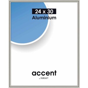 Accent cadre photo aluminium Accent, 24x30 cm, Pearl Mercury