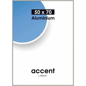 Nielsen Accent cadre photo aluminium 50x70 cm Pearl Mercury