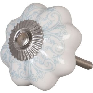 Bouton de meuble en forme de fleur 4,5 cm - différents designs