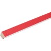 Cadre photo rouge-blanc bois S43AL