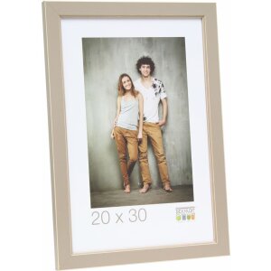 Cadre photo en bois S45DK Deknudt beige 9x13 cm à...