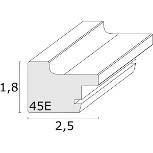 Cadre photo beige bois S45EF3