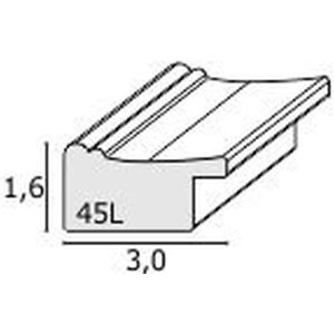 Cadre photo noir bois S45LH2