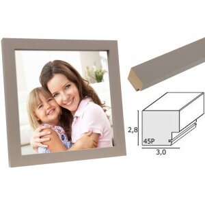 Cadre photo taupe bois S45PK3