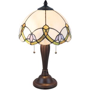 Lampe de table Tiffany Clayre & Eef 5LL-5918 -...