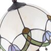 Lampe de table Tiffany Clayre & Eef 5LL-5918 - Ø 30x50 cm - E27-max 2x40W multi