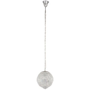 Lustre Clayre & Eef 5LL-CR123 - Ø 30x38 cm - E14-max 6x40W argenté