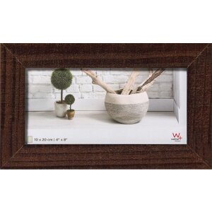 Accueil Cadre en bois 10x20 cm noyer