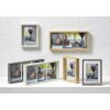 Cadre de galerie Rustic 3 photos 10x15 cm gris