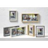 Cadre de galerie Rustic 3 photos 10x15 cm blanc