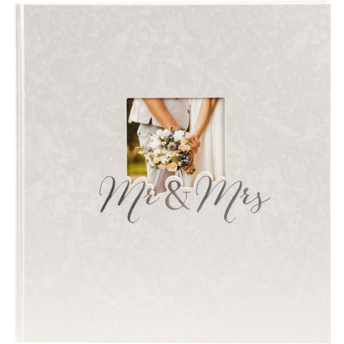 Goldbuch Album de mariage Mr. & Mrs. 30x31 cm 30x31 cm 60 pages blanches