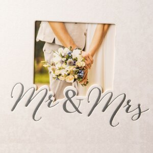 Goldbuch Album de mariage Mr. & Mrs. 30x31 cm 30x31 cm 60 pages blanches