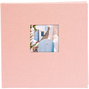 Goldbuch Album photo Bella Vista rose 25x25 cm 60 pages blanches