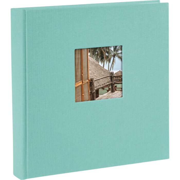 Goldbuch Album photo Bella Vista aqua 25x25 cm 60 pages blanches