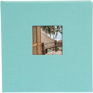 Goldbuch Album photo Bella Vista aqua 25x25 cm 60 pages blanches