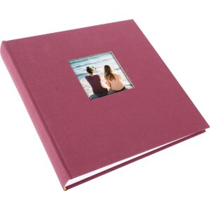 Goldbuch Album photo Bella Vista fuchsia 25x25 cm 60 pages blanches