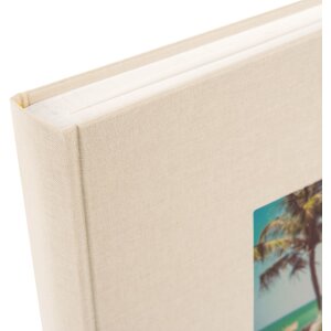 Goldbuch Album photo Bella Vista gris sable 30x31 cm 60 pages blanches