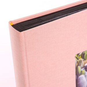 Goldbuch Album photo Bella Vista rose 30x31 cm 60 pages noires