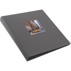 Goldbuch Album photo Bella Vista gris 30x31 cm 60 pages noires