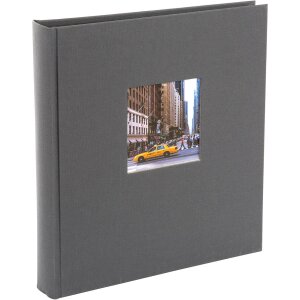 Goldbuch Album photo Bella Vista gris 30x31 cm 60 pages noires