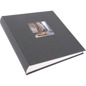 Goldbuch Album photo jumbo Bella Vista gris 30x31 cm 100 pages blanches