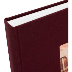 Goldbuch Album photo jumbo Bella Vista bordeaux 30x31 cm 100 pages blanches