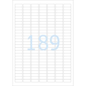 Herma SPECIAL Étiquettes de puissance A4, 25,4 x 10 mm, blanches, extrêmement adhésives, en papier