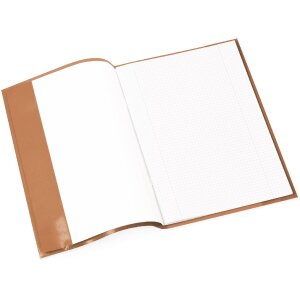 Protège-cahier Herma PP A4 transparent-brun