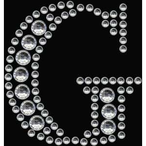 Herma FASHIONLine Crystal Sticker "G" ;...