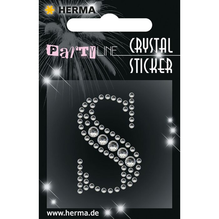 Herma FASHIONLine Crystal Sticker "S" ; "Herma Crystal Sticker