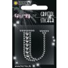 Herma FASHIONLine Crystal Sticker "U" ; "Herma Crystal Sticker