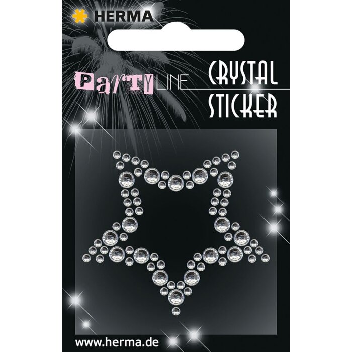 Herma FASHIONLine Crystal Sticker étoile