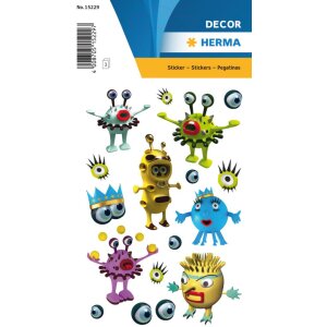 Herma DECOR Autocollants Monstre WG