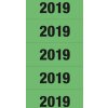 Herma Années 2019 pour classeurs, 60 x 26 mm, vert, adhésif permanent