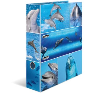 Classeur à motifs Herma A4 Animals - Dauphins